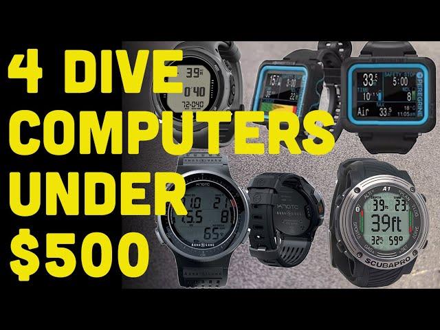 Does The Shearwater Peregrine Measure Up? 4 Dive Computers Under $500. Which should you choose?