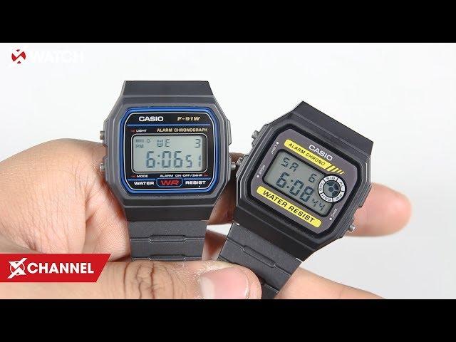 So sánh Casio F-91W với Casio F-94W sự lựa chọn nào dành cho bạn?