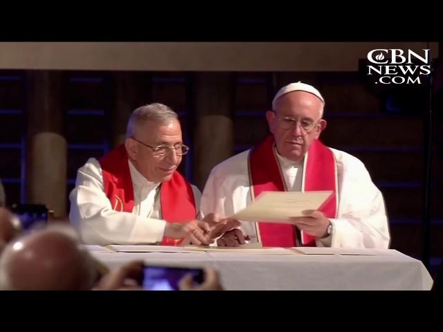 Pope Marks 500th Anniversary of Protestant Reformation