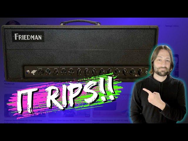 Friedman SS-100 V2 Steve Stevens Sig | Another Look (Still My Fav Amp)