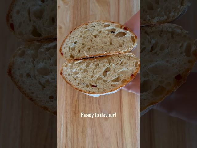 Quick sourdough recipe part 2 adapted from ​⁠@shebakesourdough #sourdough #bread #recipe #baking