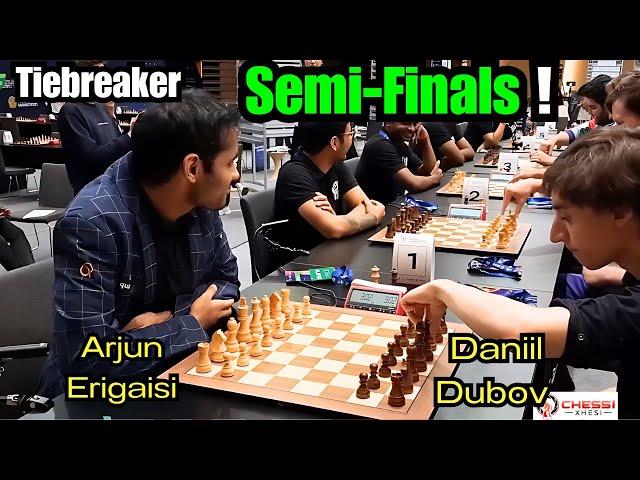 Semi-Finals! | Tiebreaker! | Arjun vs Dubov