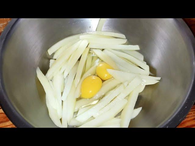 Fried potatoes ! Crispy, ! Simple recipe