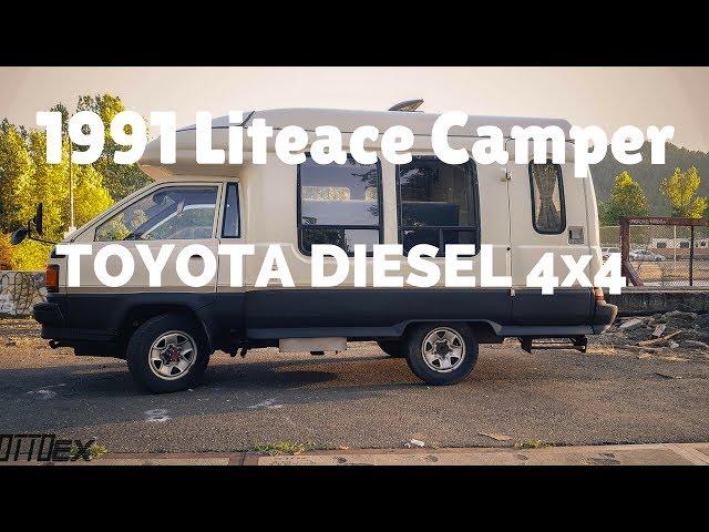 1991 Toyota Liteace Truck 4x4 Camper by OttoEx