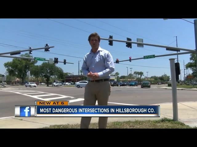 Most dangerous intersections in Hillsborough County