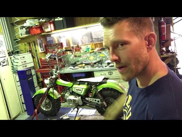 Jeremy Tagand at Deus Customs.