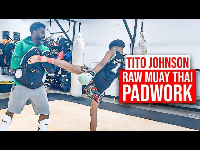 Muay Thai Padwork & Boxing Session: Journey to the Top with Tito Johnson!