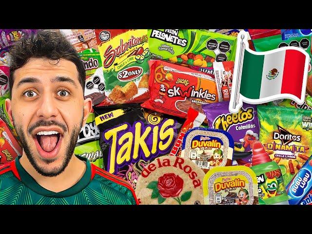 Trying Mexican Snacks for the FIRST TIME!!