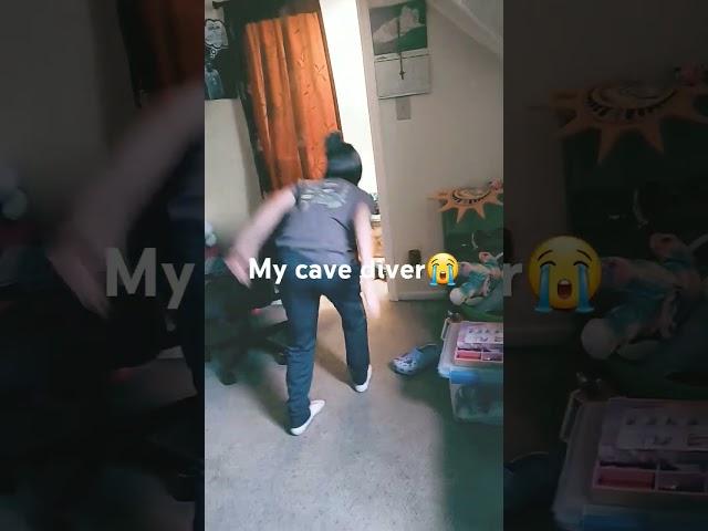 cave diver's when they see a crack in the wall [ LXR Ethxn Fn collab ] #memes #comedy