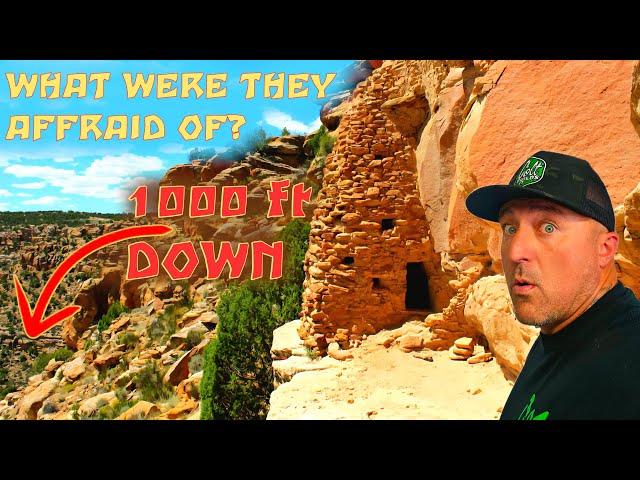 I Found This Mysterious Structure On The Side Of A Cliff!