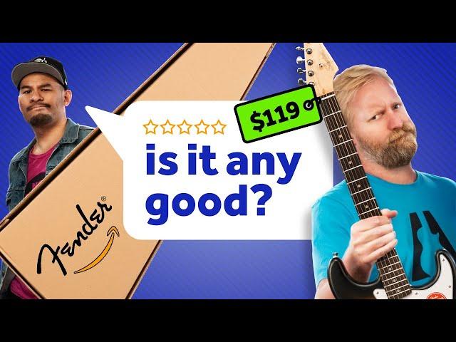 Testing the cheapest Fender Strat on Amazon - $119 Stratocaster