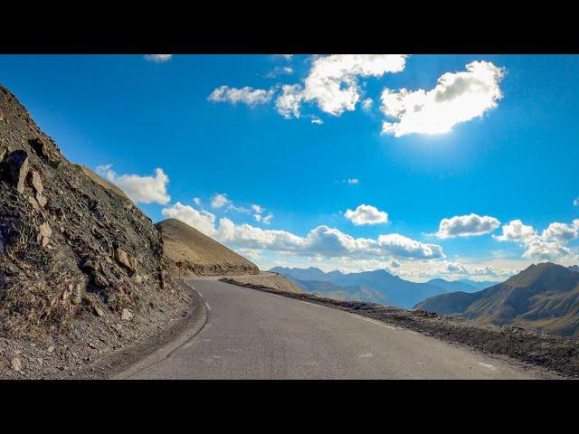 Driving the Col de la Bonette, France