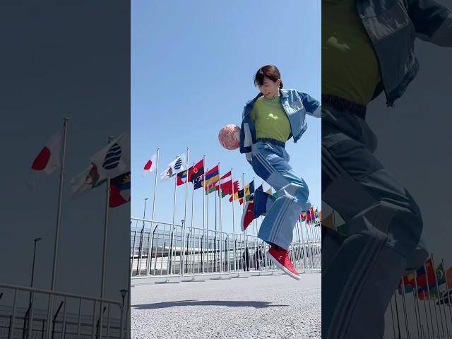 【 #サッカー 】NG version…OMG  #football #soccer #リフティング #축구 #여자축구
