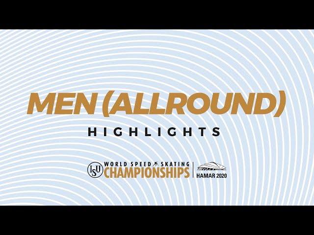 Men Highlights | Allround | 2020 ISU World Speed Skating Championships Hamar NOR | #WorldSpeed