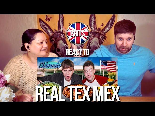 BRITS REACT | Real Tex Mex with JOLLY | BLIND REACTION