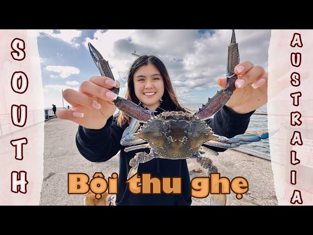 PHẦN 1: LẦN ĐẦU ĐI BẮT GHẸ, CÂU MỰC Ở SOUTH AUSTRALIA | LÁI XE XUYÊN TIỂU BANG 10 TIẾNG (VLOG 140)