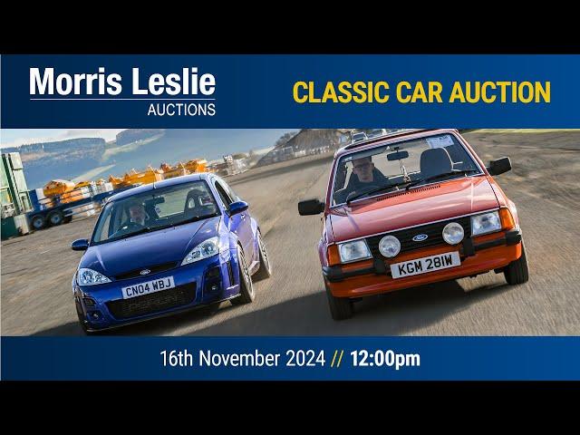 Morris Leslie Classic Car Auction 16/11/2024