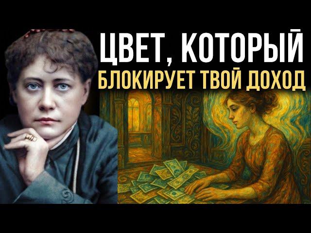 Цвет, который ПРИТЯГИВАЕТ ДЕНЬГИ в твой дом - Елена Блаватская