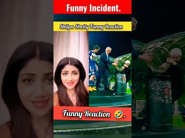 Shilpa Shetty React to Football Funny Incident...#youtubeshorts #funny #shorts #football