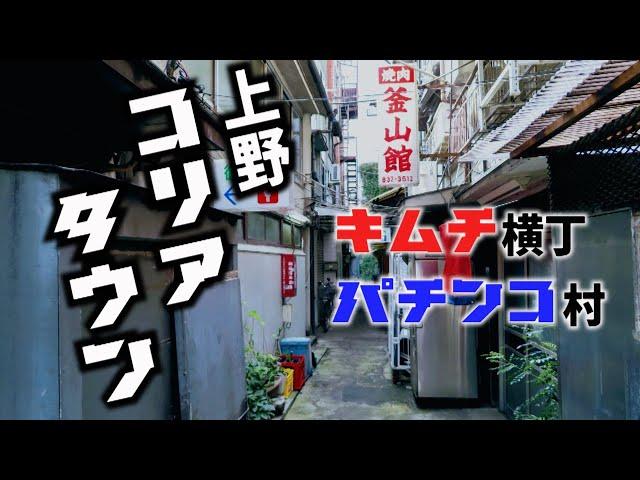 キムチ横丁とパチンコ村　上野コリアタウン　台東区・東京ディープスポット