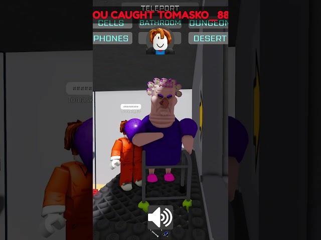 BARRY'S PRISON RUN in ROBLOX! #roblox #obby #barry