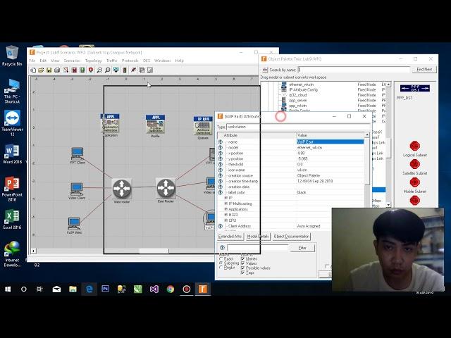 OPNET Lab: Queuing Schemes  FIFO, PQ and WFQ