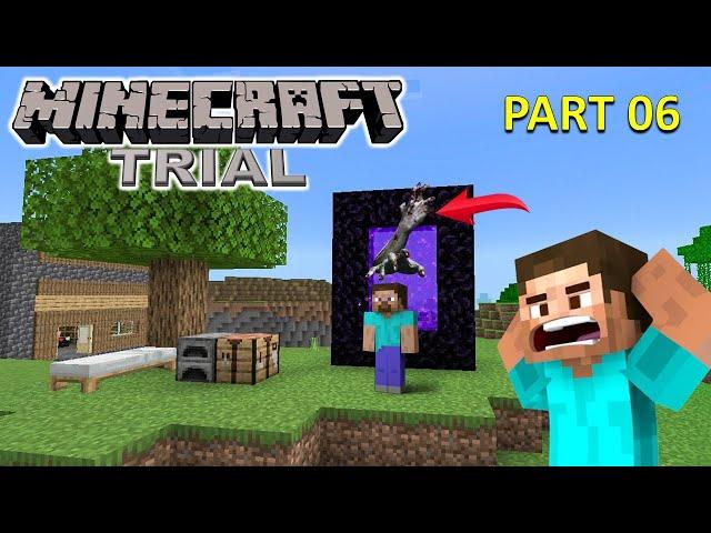 Minecraft trial survival gameplay || Part 06 || Minecraft trial kaise khelte hain || Minecraft trial