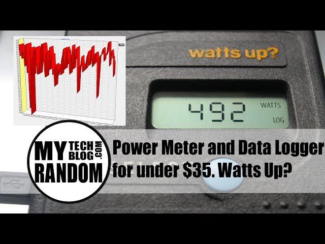 Power meter - Data logger for mining rig, under $35 - Watts up