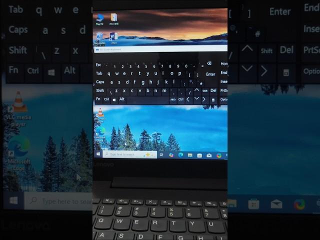 Open On-Screen Keyboard Instantly | Windows Shortcut Trick #Shorts