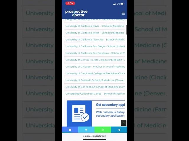 Check out our FREE secondary essay database & prewrite your #medschool essays!  is in the comments