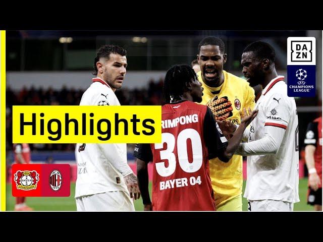 Bayer 04 Leverkusen - AC Milan | UEFA Champions League | DAZN Highlights