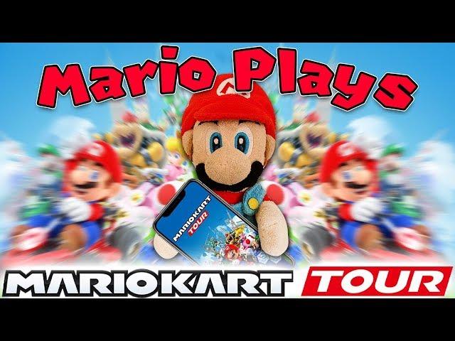 Mario Plays Mario Kart Tour