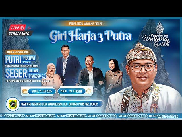  LIVE LAKON : JARA SABDA || GIRIHARJA 3 PUTRA - YOGASWARA S || BOGOR, 25/01/25 #gh3p