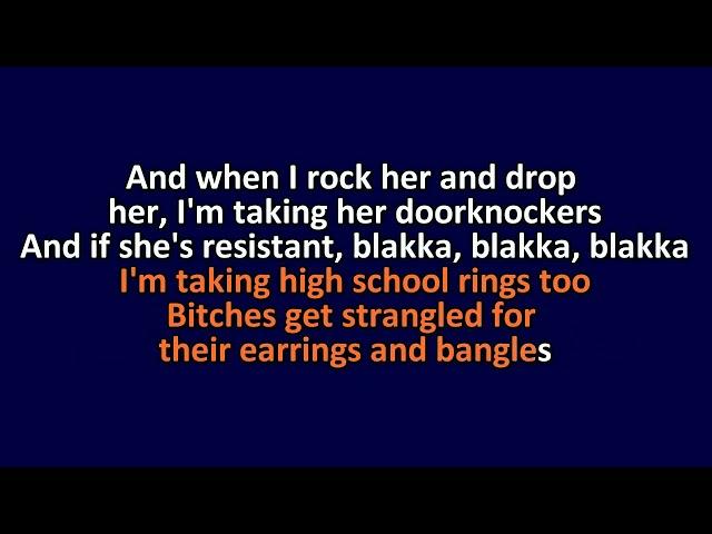 Notorious BIG - Gimme The Loot - Karaoke Instrumental Lyrics - ObsKure