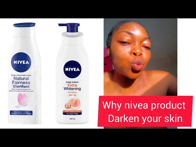 NIVEA PRODUCTS WHY IT DOESN'T LIGHTEN UP YOUR SKIN HONEST REVIEW ON NIVEA NOURISHING, NIVEA Q10.