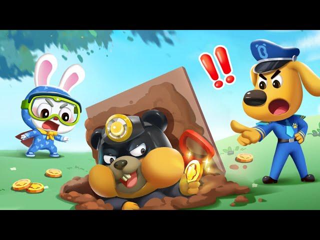 Super Cape Man | Police Cartoon | Sheriff Labrador | Cartoons | Cartoon for Kids | BabyBus