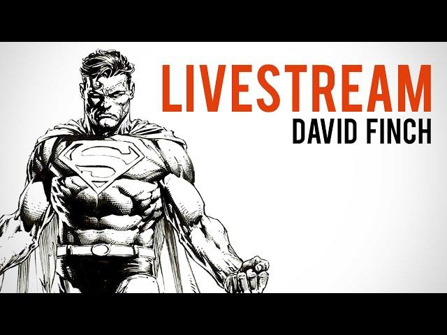 Drawing Superheroes with David Finch (LIVESTREAM)