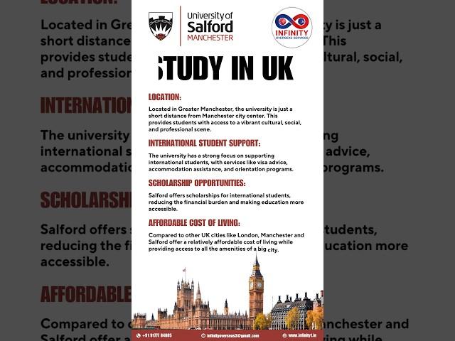 Study in University of Salford UK
