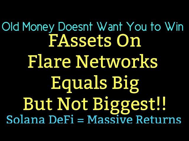 Ripple XRP News Flare Networks FAssets Launch = Big Usecase But Not Biggest!!