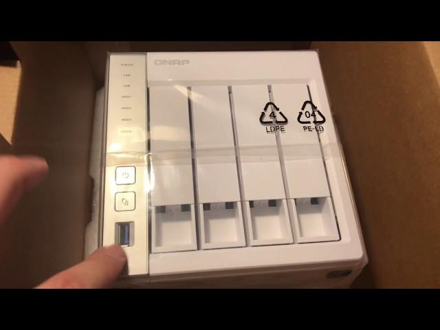 Backup network drive QNAP NAS Unboxing and Setup with Time Machine