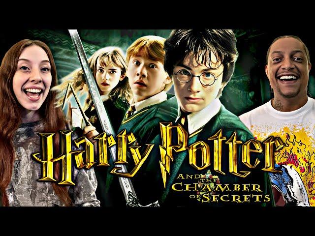 HARRY POTTER AND THE CHAMBER OF SECRETS | MOVIE REACTION | FIRST TIME WATCHING | THE BASILISK