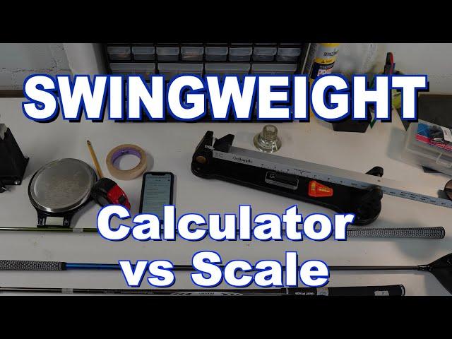 GOLF SWING WEIGHT CALCULATORS / Top Google Results VS Scale