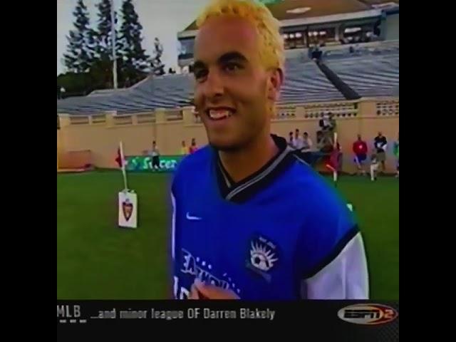 Landon Donovan the fastest man challenge 2001