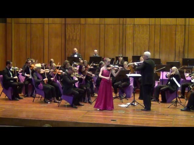 Catherine Stiff and the Johannesburg Symphony Orchestra - Mozart Concerto in G major KV216