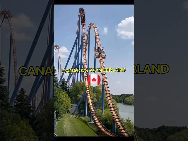 Top Rides in CANADA'S WONDERLAND#shorts #amusementpark #canada