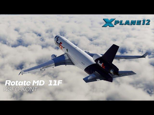 X-Plane 12 | Rotate MD-11 | New EFB and Improved Autopilot