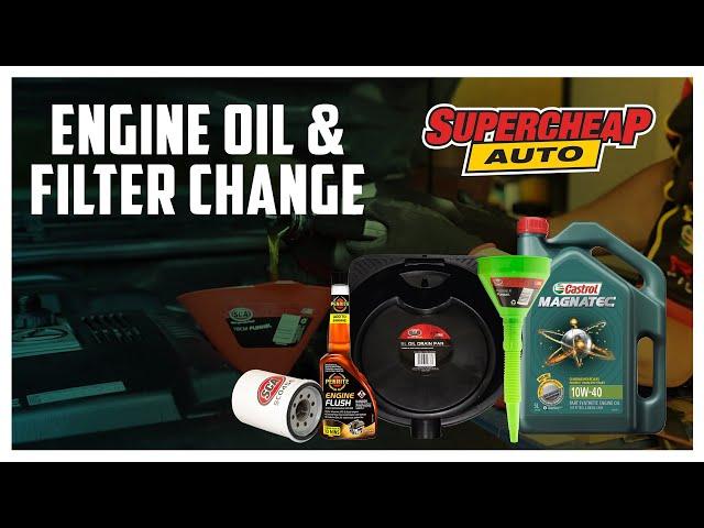 How to Change Engine Oil & Filter // Supercheap Auto