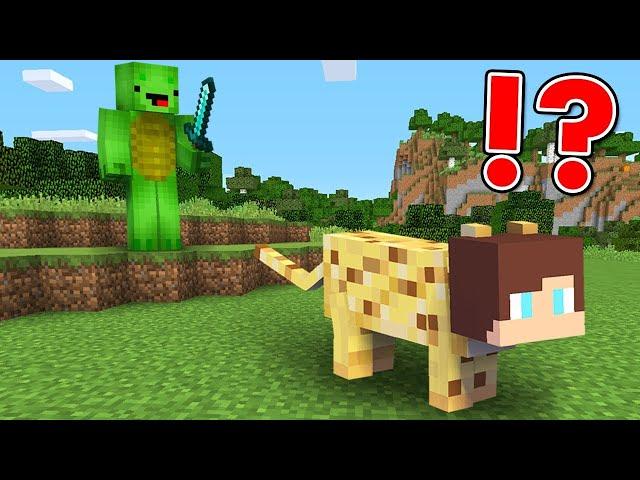 Speedrunner vs. Hunter, But You Can Shapeshift - Minecraft