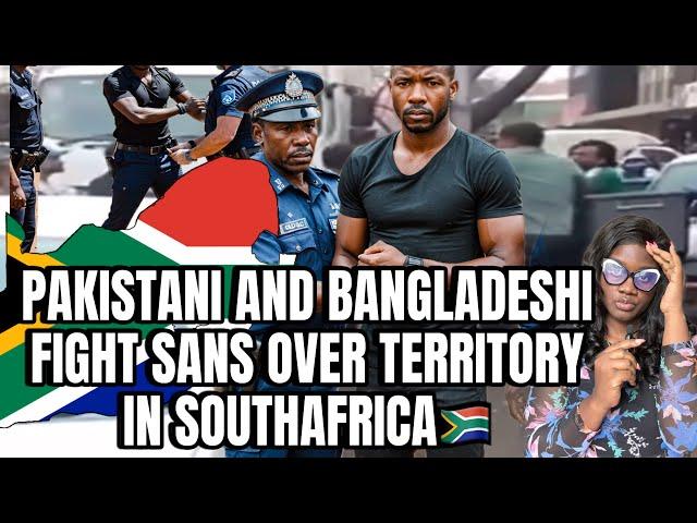 IMMIGRANTS F!GHT SANS OVER TERRITORY IN SOUTHAFRICA 