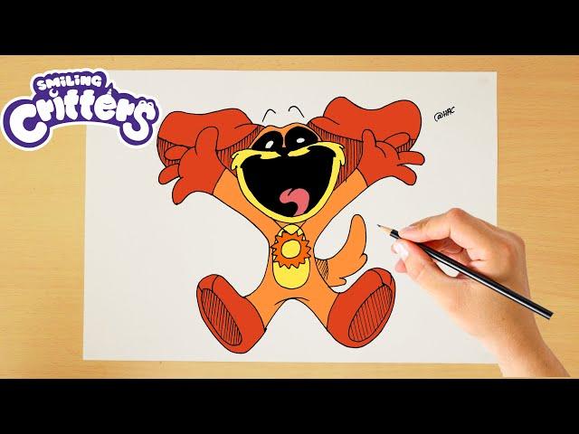 How to Draw DOG DAY| Smiling Critters | Poppy Playtime Chapter 3 (Easy Drawing)